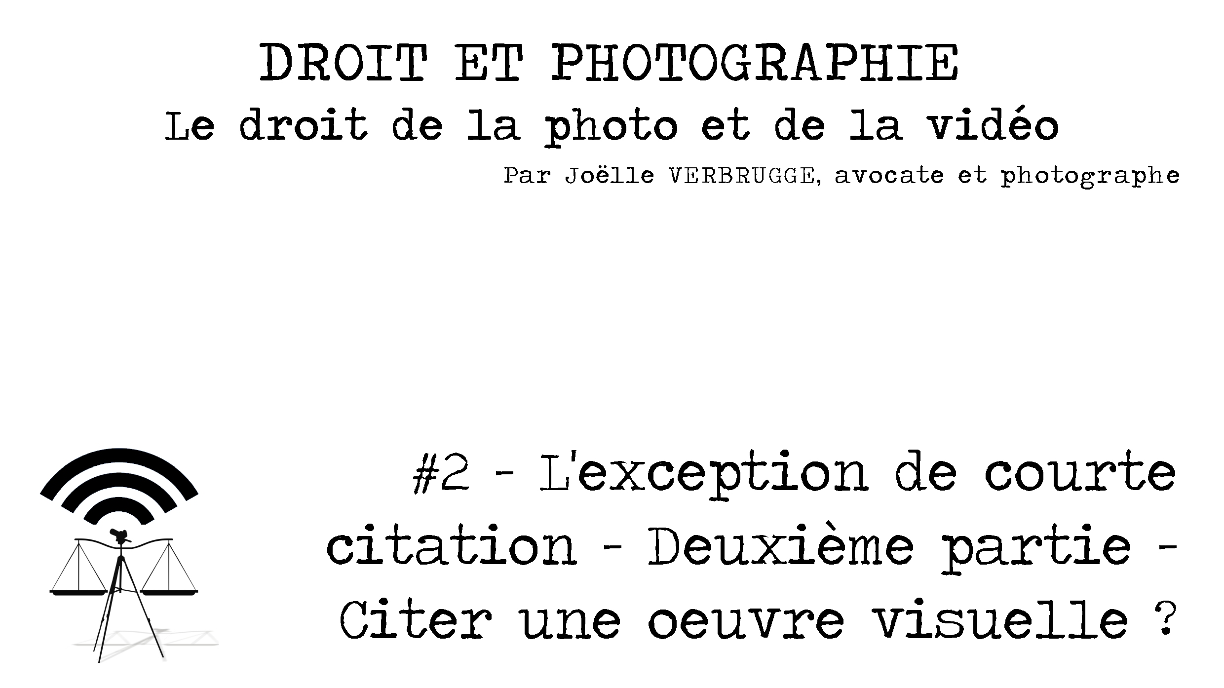 Podcast 2 L exception de courte citation 2 me partie Citer