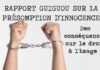 Présomption d’innocence et utilisation de l’image d’un tiers – Que dit le rapport Guiguou ?